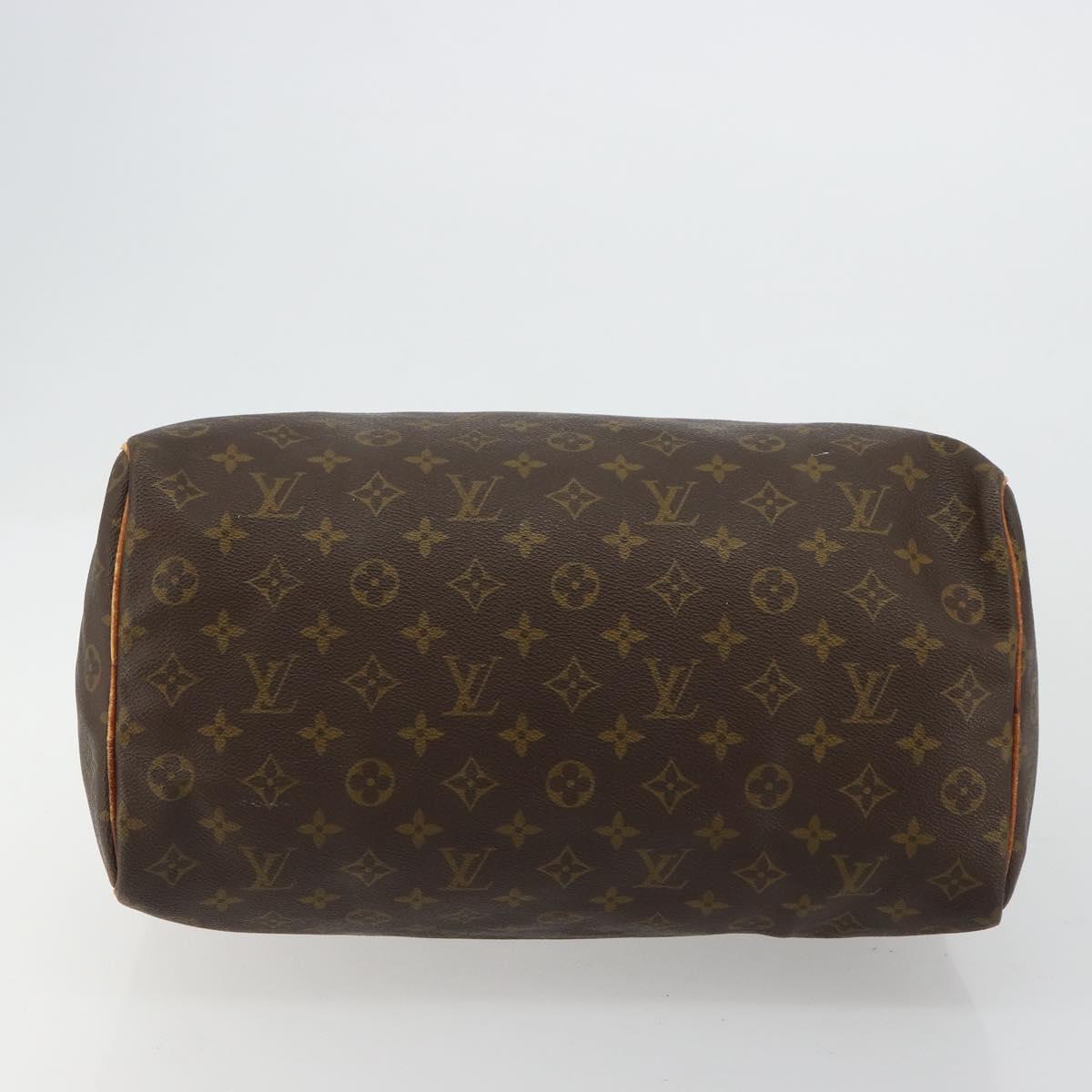 LOUIS VUITTON Monogram Speedy 30 Hand Bag M41526 LV Auth 179631