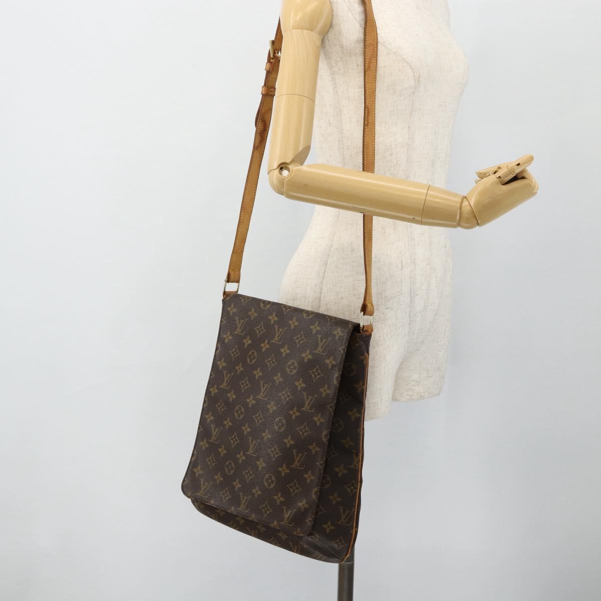 LOUIS VUITTON Monogram Musette Shoulder Bag M51256 LV Auth 179633
