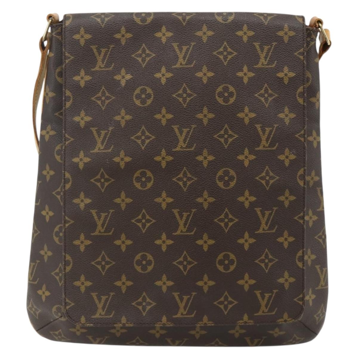 LOUIS VUITTON Monogram Musette Shoulder Bag M51256 LV Auth 179633
