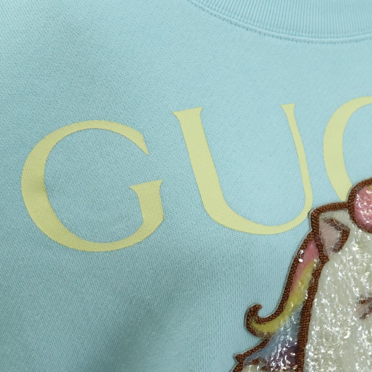 GUCCI Bananya Collaboration Trainer Cotton Light Blue Auth 179651M