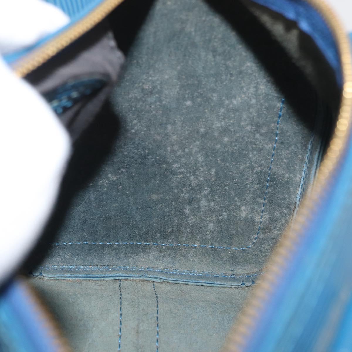 LOUIS VUITTON Epi Speedy 25 Hand Bag Toledo Blue M43015 LV Auth 179667A