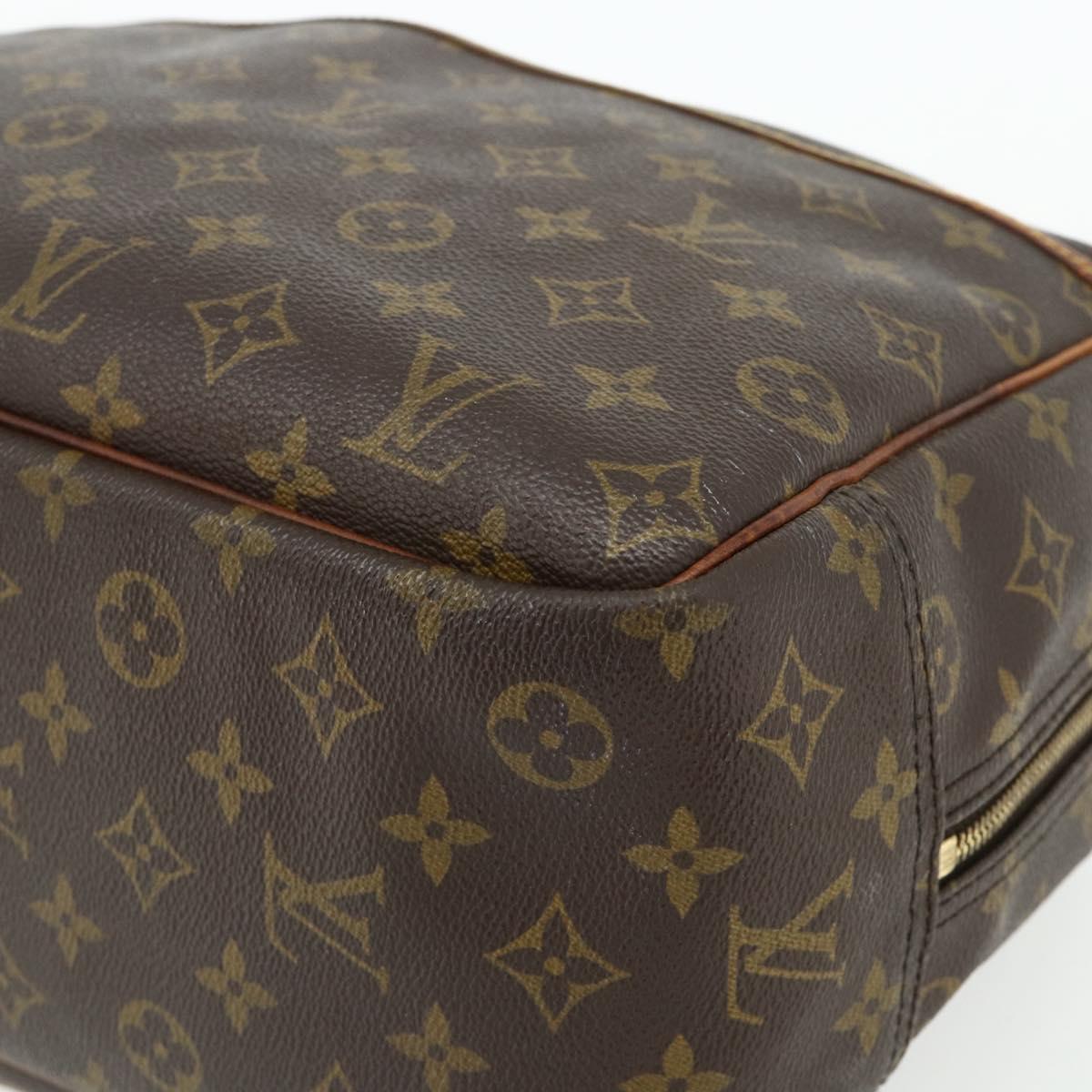 LOUIS VUITTON Monogram Deauville Hand Bag M47270 LV Auth 179668