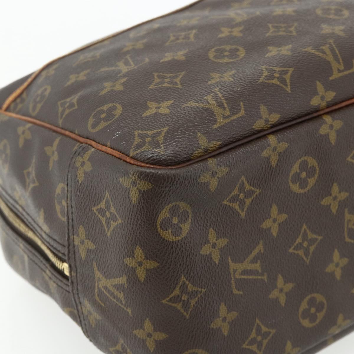 LOUIS VUITTON Monogram Deauville Hand Bag M47270 LV Auth 179668