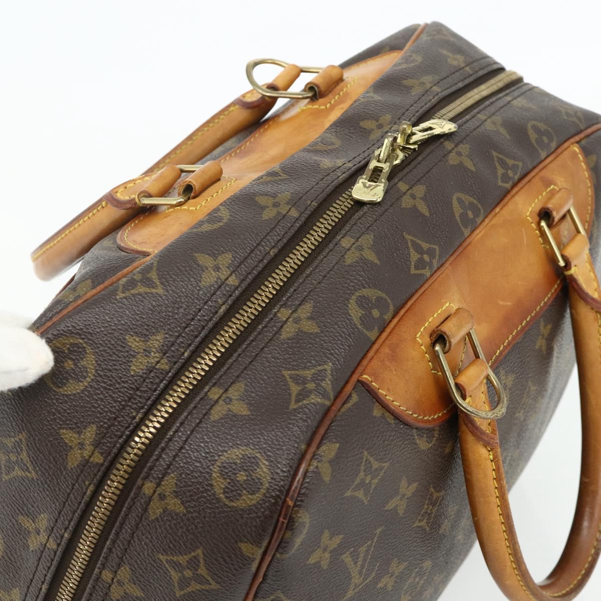 LOUIS VUITTON Monogram Deauville Hand Bag M47270 LV Auth 179668