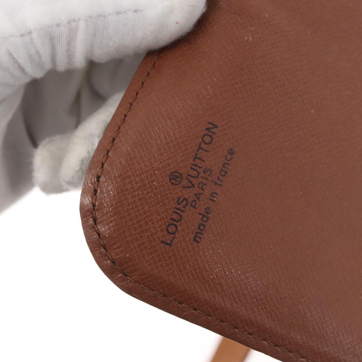 LOUIS VUITTON Monogram Cartouchiere MM Shoulder Bag M51253 LV Auth 179669