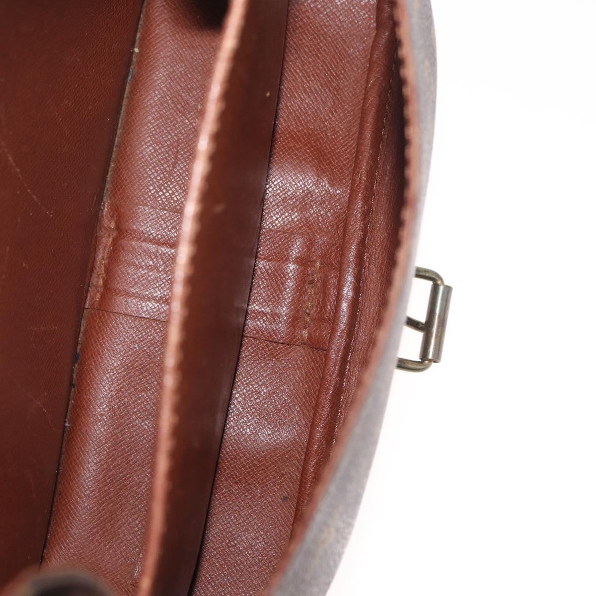 LOUIS VUITTON Monogram Cartouchiere MM Shoulder Bag M51253 LV Auth 179669
