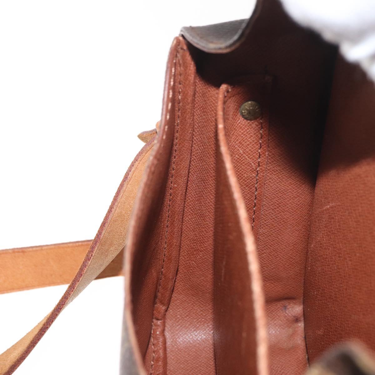 LOUIS VUITTON Monogram Cartouchiere MM Shoulder Bag M51253 LV Auth 179669