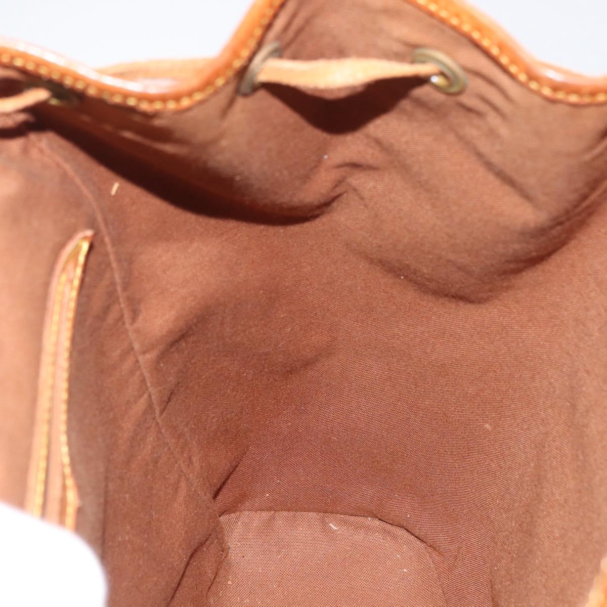LOUIS VUITTON Monogram Montsouris GM Backpack M51135 LV Auth 179670