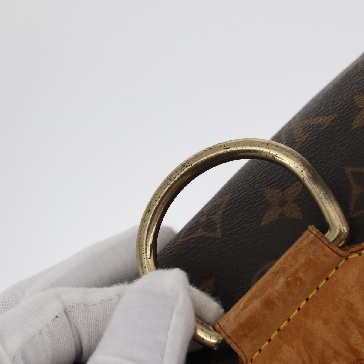 LOUIS VUITTON Monogram Montsouris GM Backpack M51135 LV Auth 179670