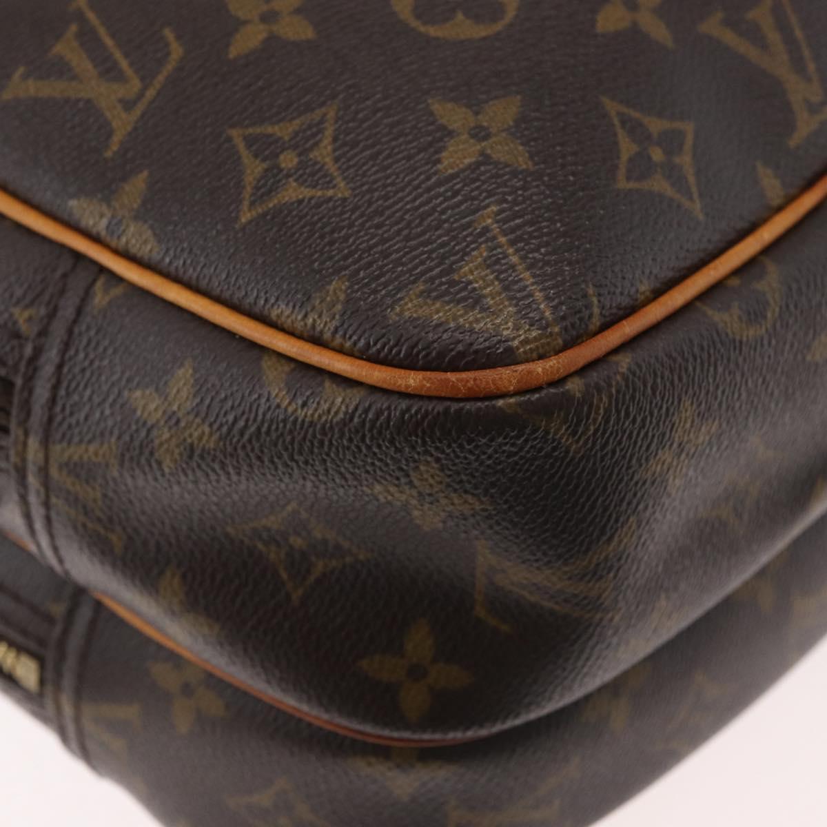 LOUIS VUITTON Monogram Reporter PM Shoulder Bag M45254 LV Auth 179671