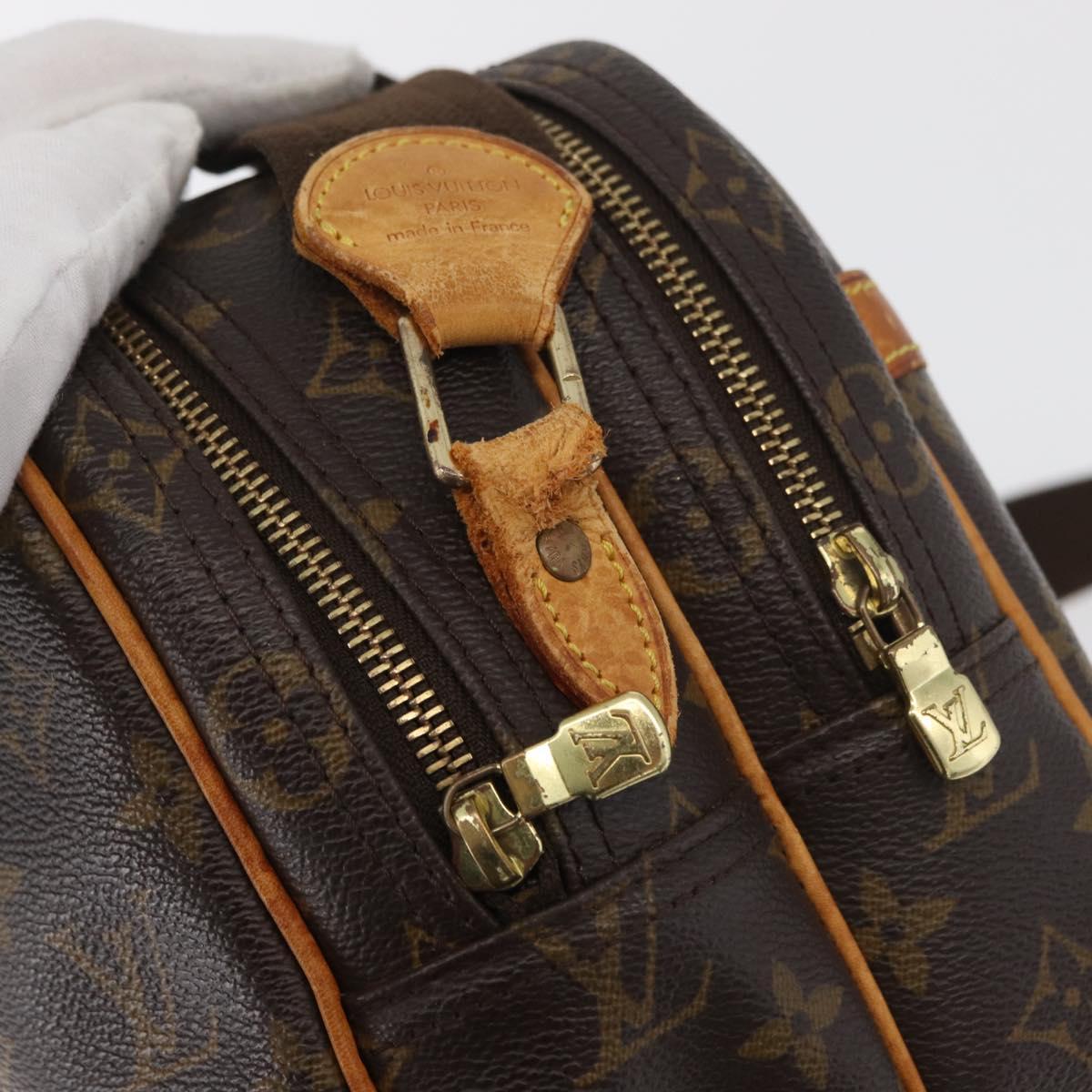 LOUIS VUITTON Monogram Reporter PM Shoulder Bag M45254 LV Auth 179671