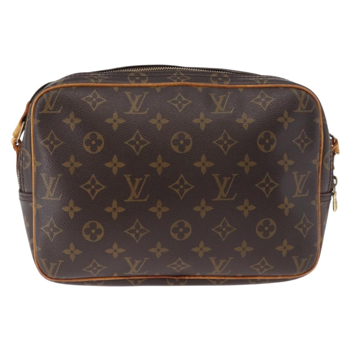 LOUIS VUITTON Monogram Reporter PM Shoulder Bag M45254 LV Auth 179671