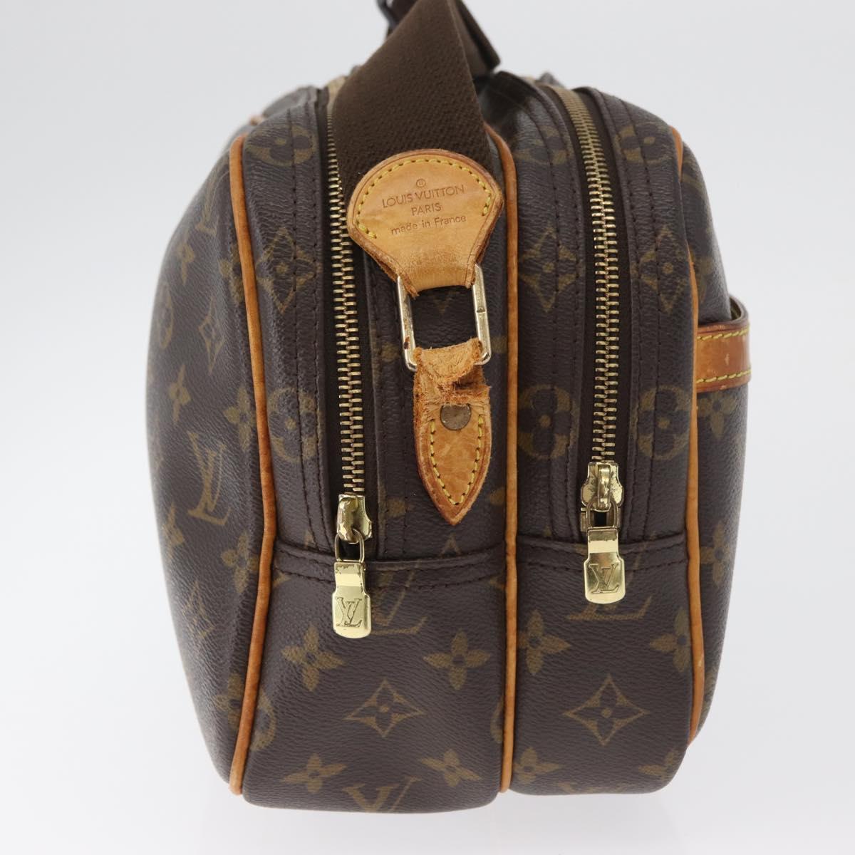 LOUIS VUITTON Monogram Reporter PM Shoulder Bag M45254 LV Auth 179671