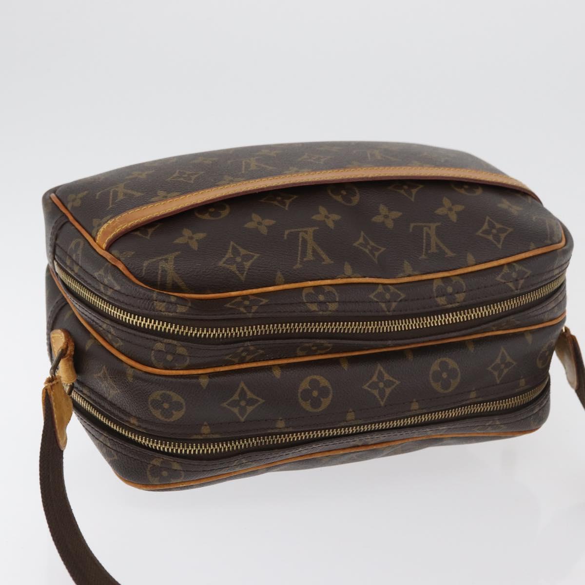 LOUIS VUITTON Monogram Reporter PM Shoulder Bag M45254 LV Auth 179671