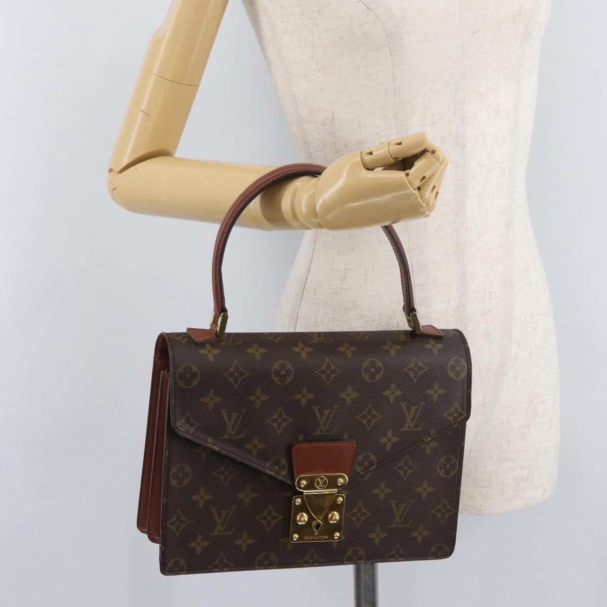 LOUIS VUITTON Monogram Concorde Hand Bag M51190 LV Auth 179672A