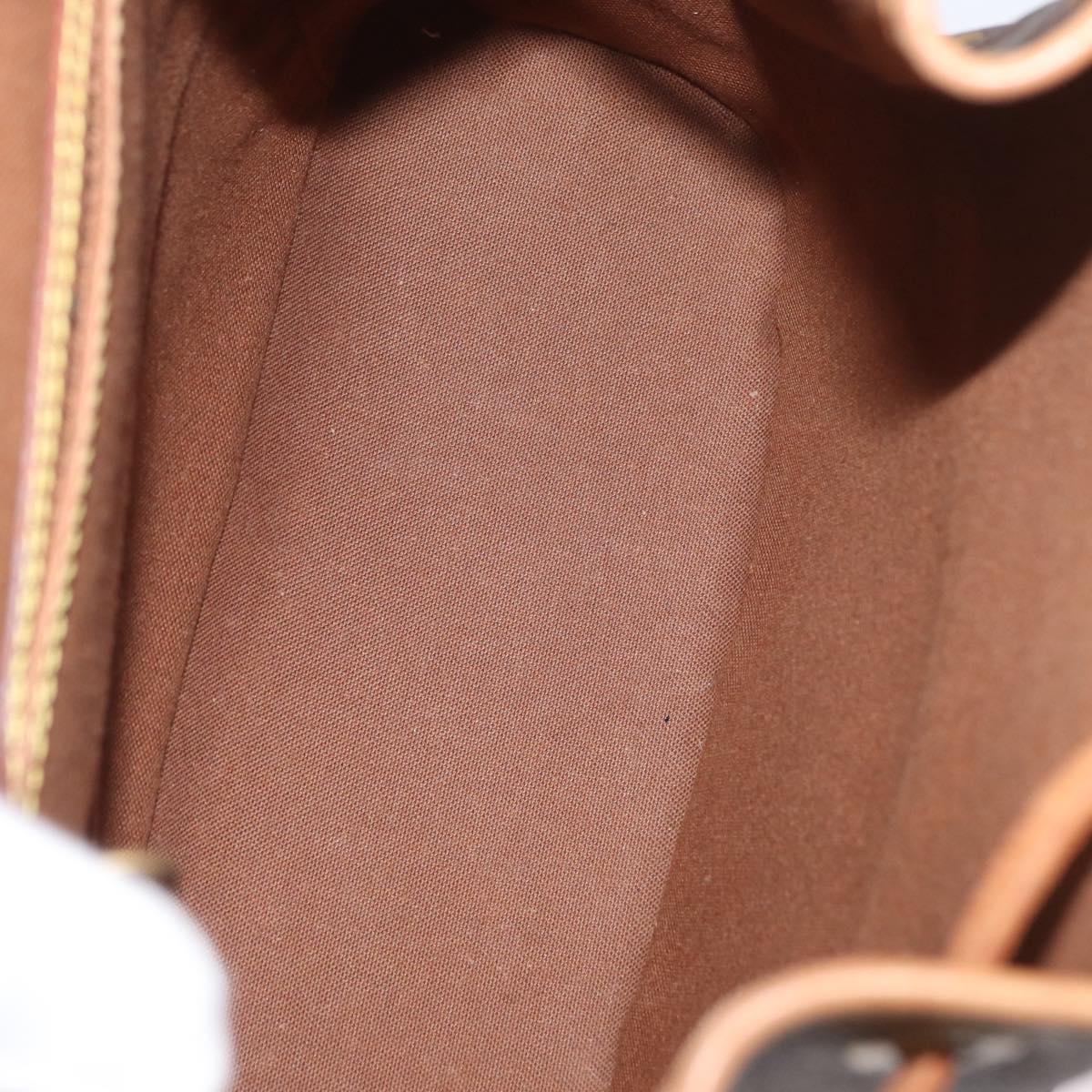 LOUIS VUITTON Monogram Montsouris MM Backpack M51136 LV Auth 179675A