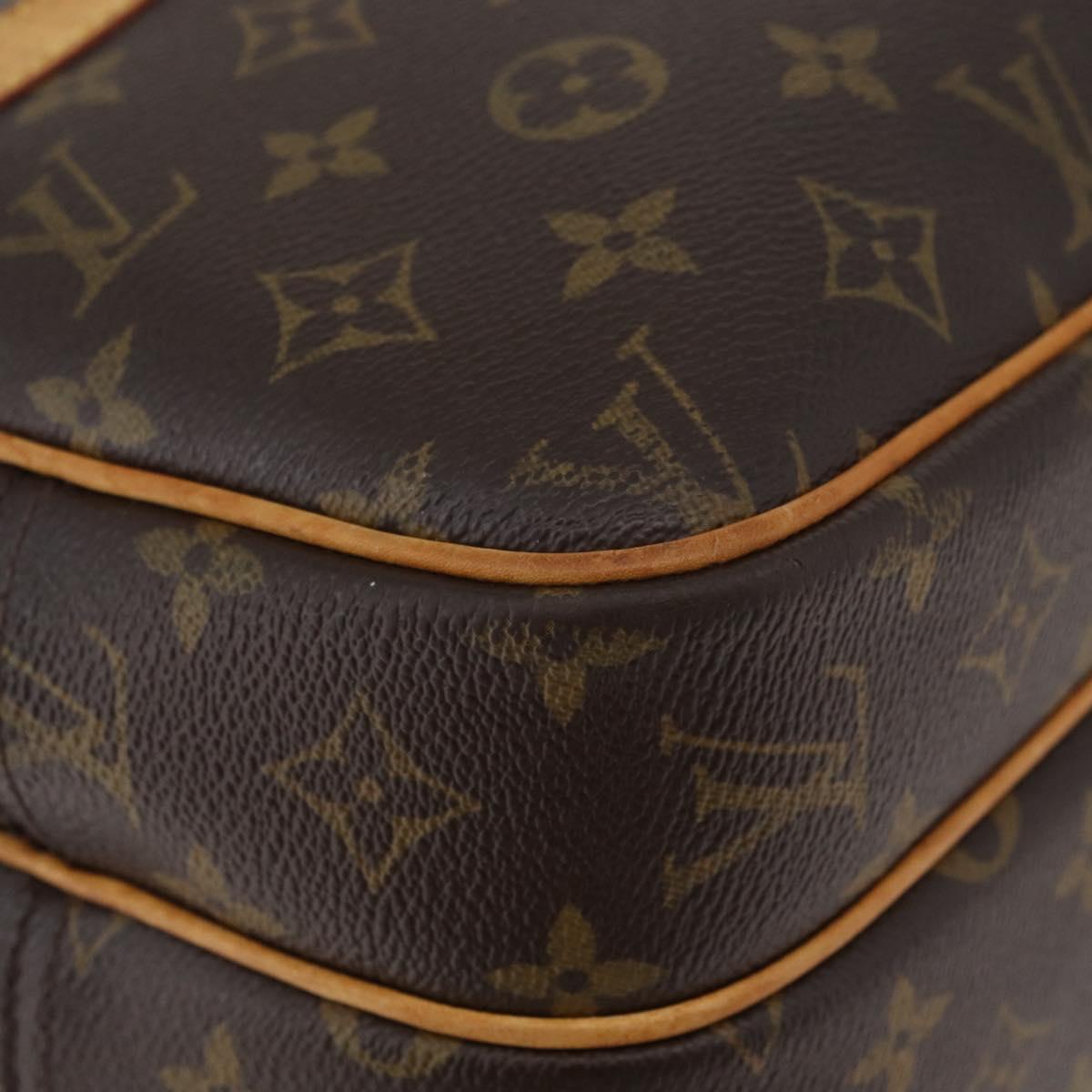 LOUIS VUITTON Monogram Reporter PM Shoulder Bag M45254 LV Auth 179677