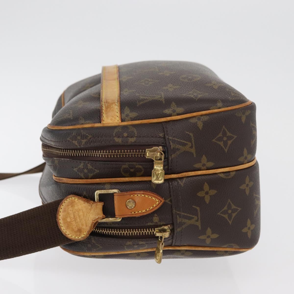 LOUIS VUITTON Monogram Reporter PM Shoulder Bag M45254 LV Auth 179677