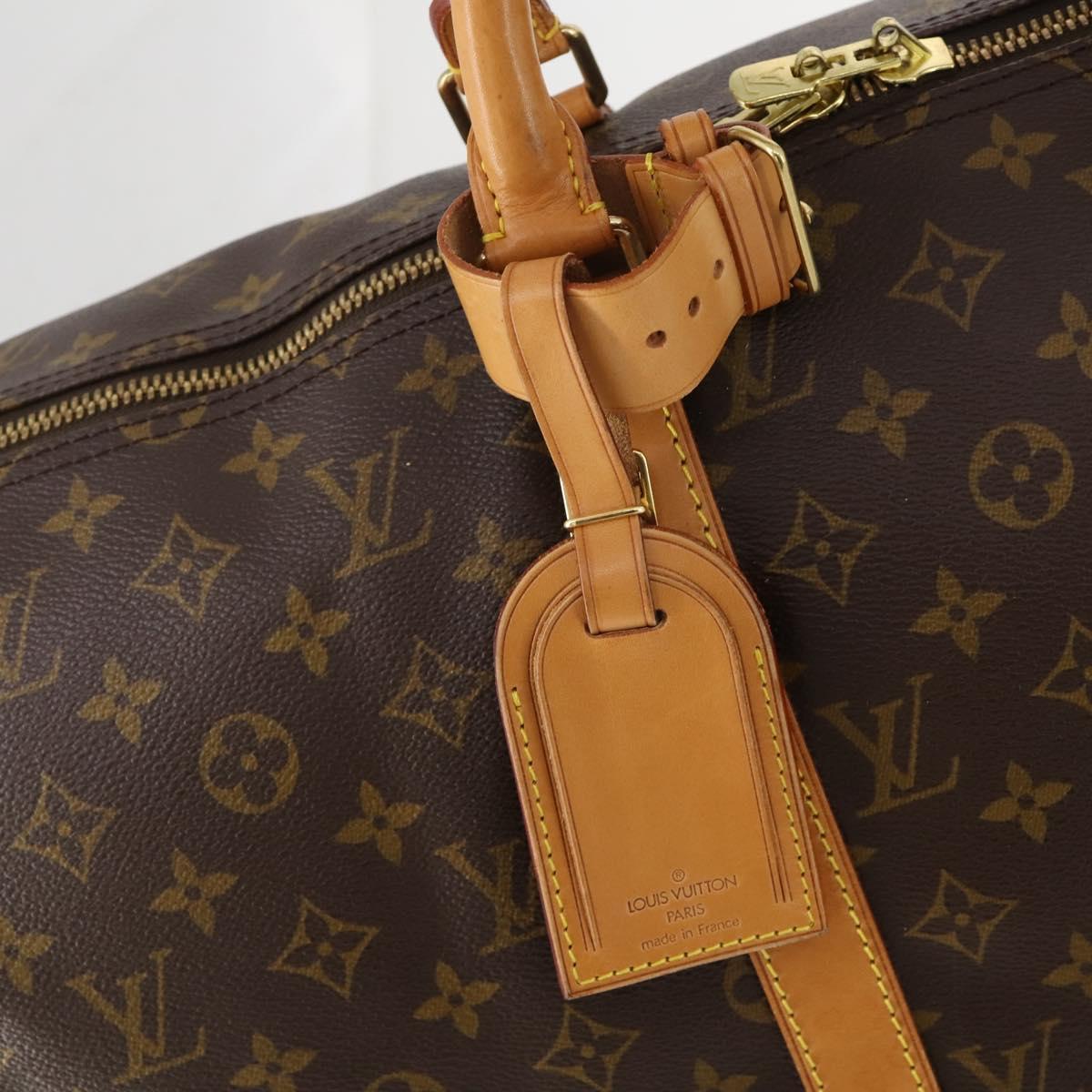 LOUIS VUITTON Monogram Keepall 50 Boston Bag M41426 LV Auth 179679A