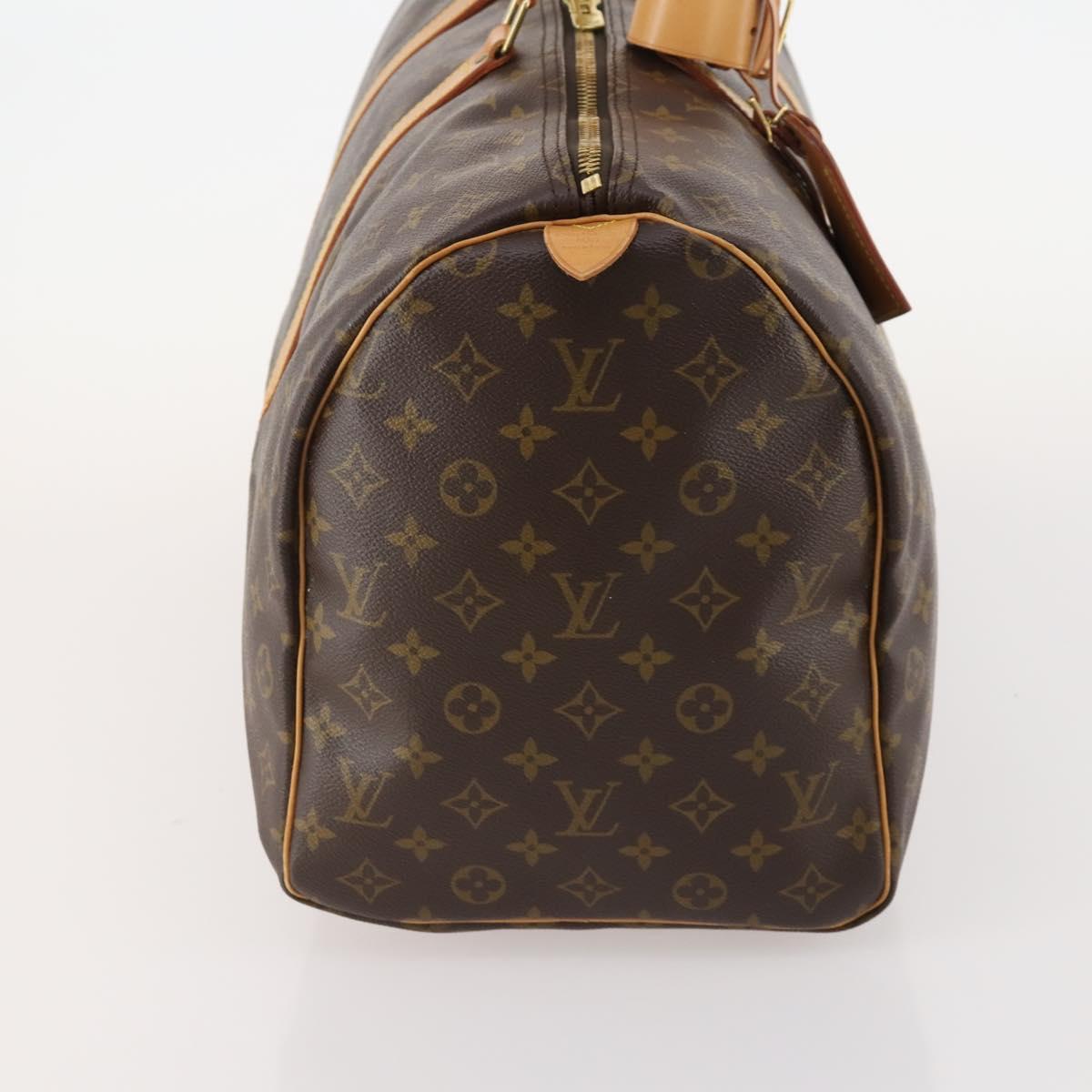 LOUIS VUITTON Monogram Keepall 50 Boston Bag M41426 LV Auth 179679A