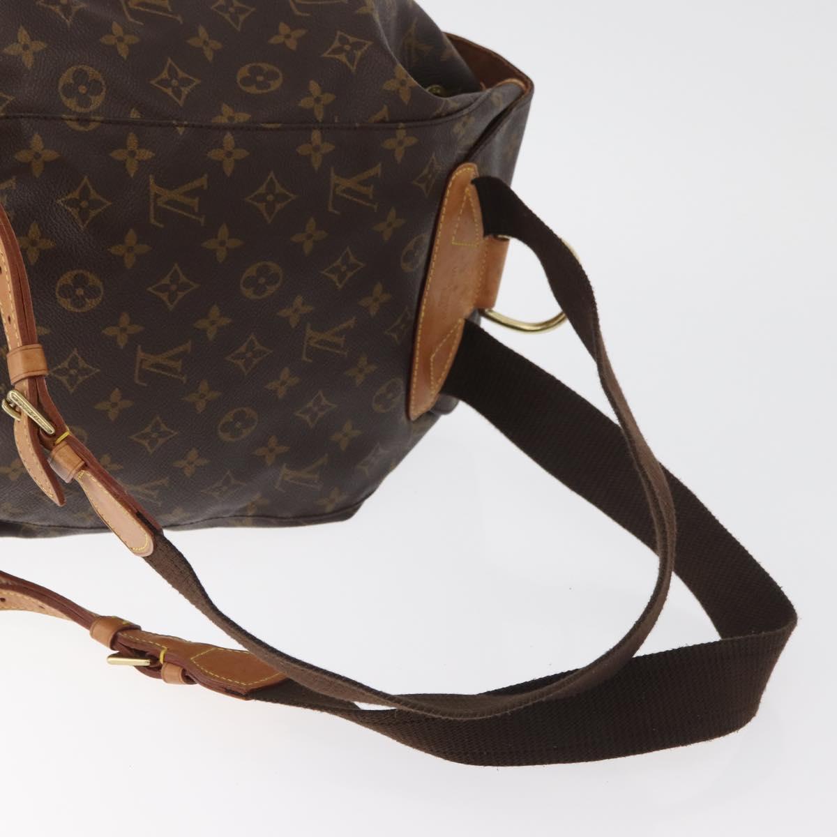LOUIS VUITTON Monogram Montsouris GM Backpack M51135 LV Auth 179685A