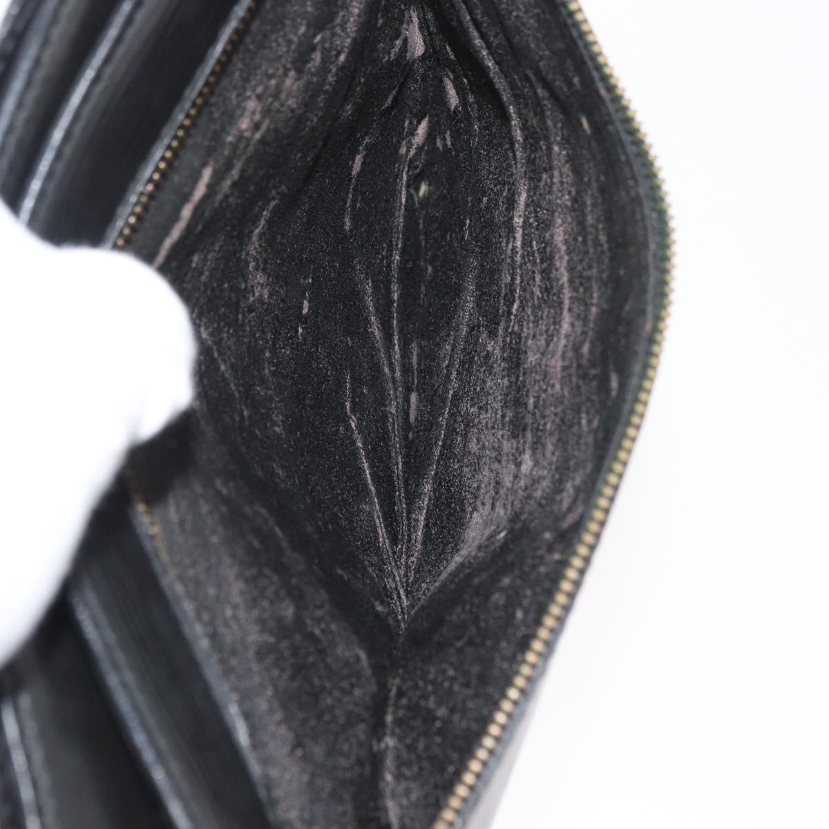 LOUIS VUITTON Epi Angian Shoulder Bag 2way Black M52112 LV Auth 179695