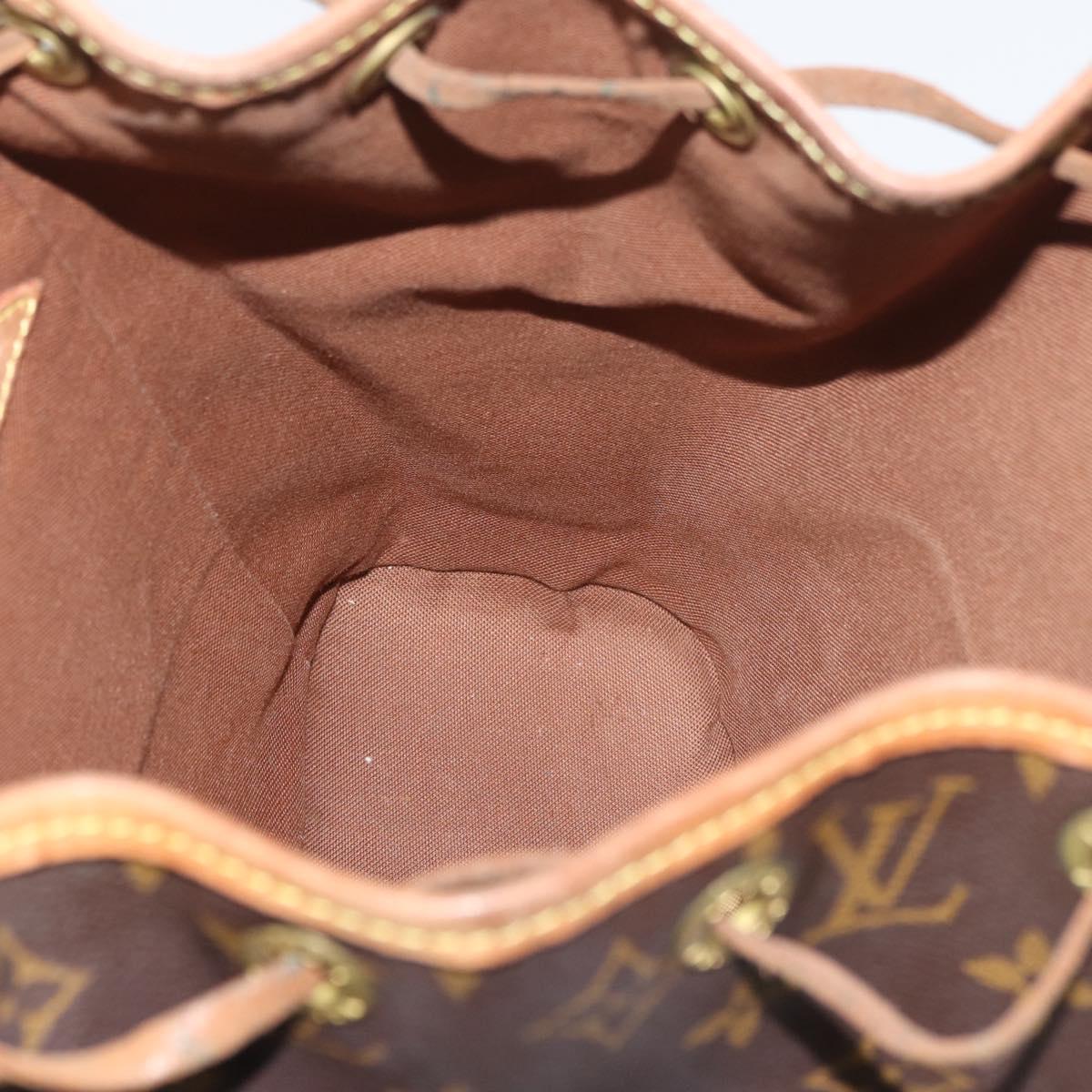 LOUIS VUITTON Monogram Montsouris MM Backpack M51136 LV Auth 179701