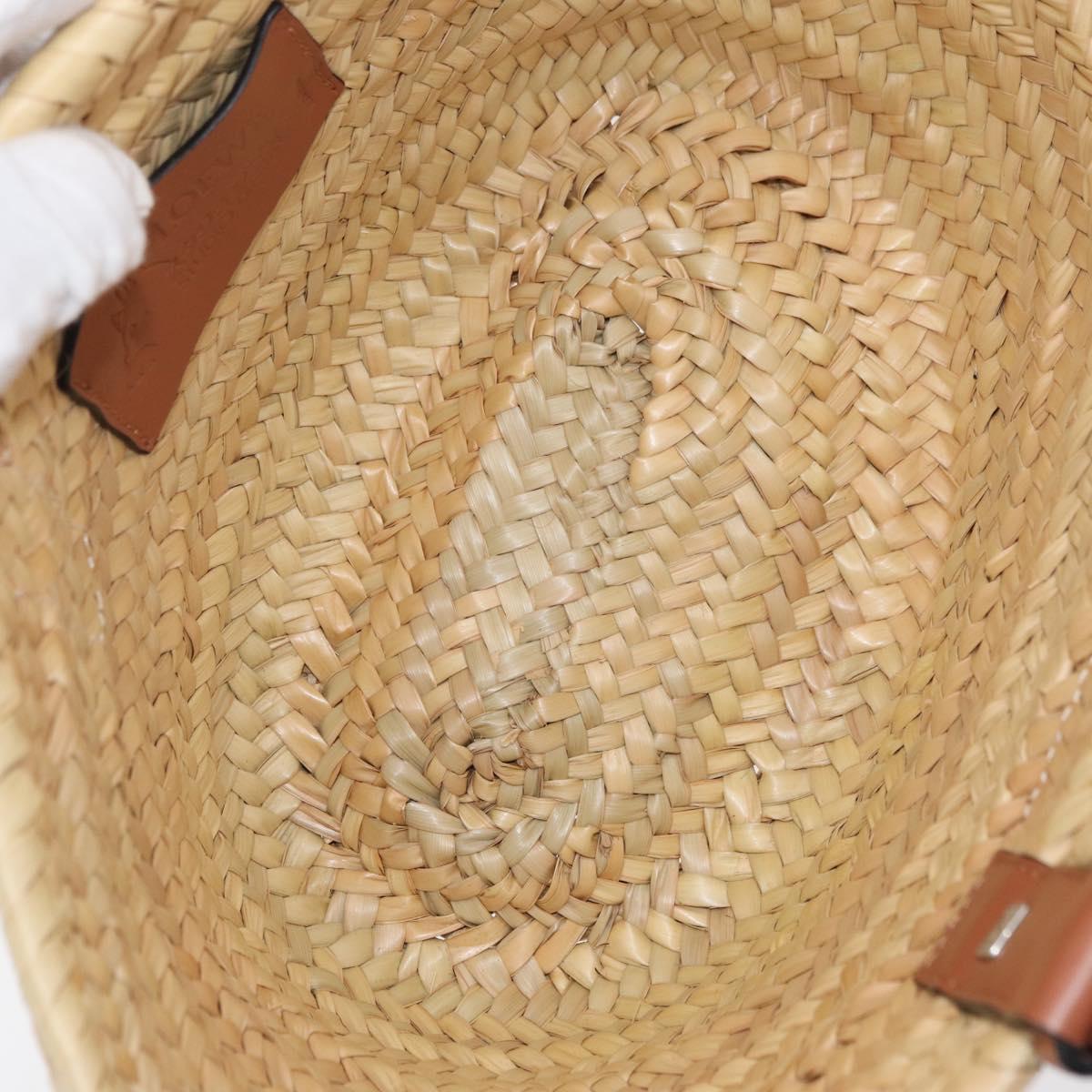 LOEWE Small Basket My Neighbor Totoro Makkuro Kurosuke Raffia Auth 179718SM