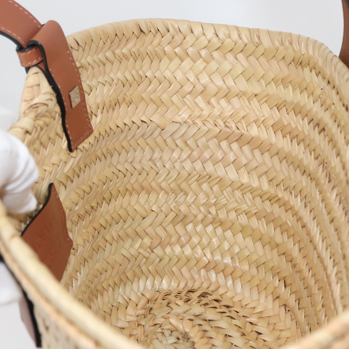 LOEWE Small Basket My Neighbor Totoro Makkuro Kurosuke Raffia Auth 179718SM