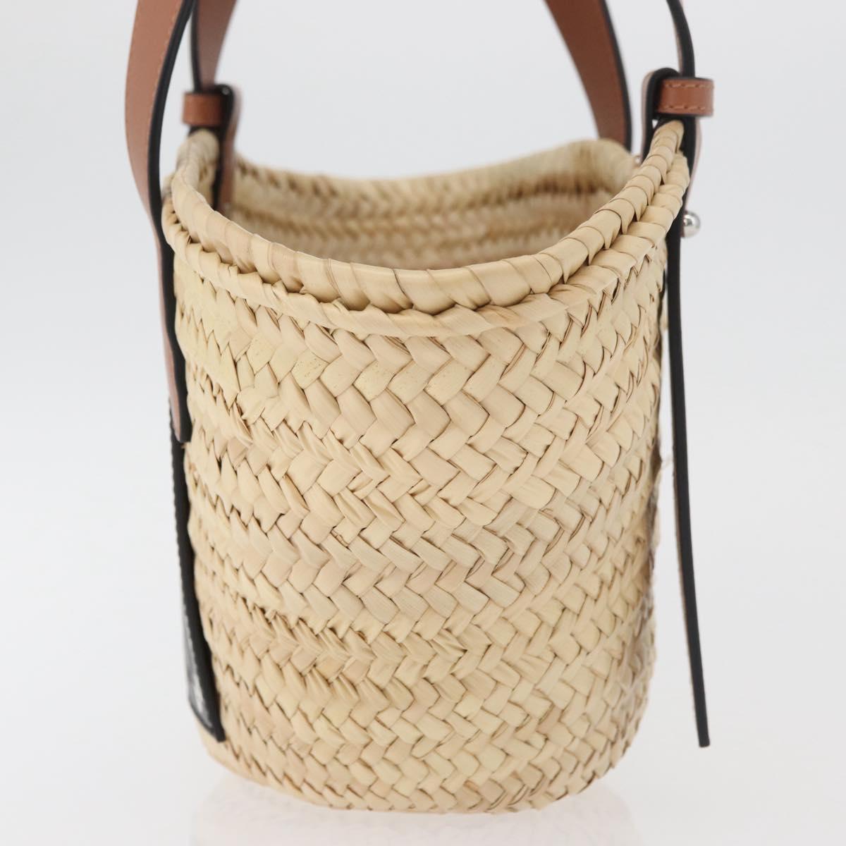 LOEWE Small Basket My Neighbor Totoro Makkuro Kurosuke Raffia Auth 179718SM