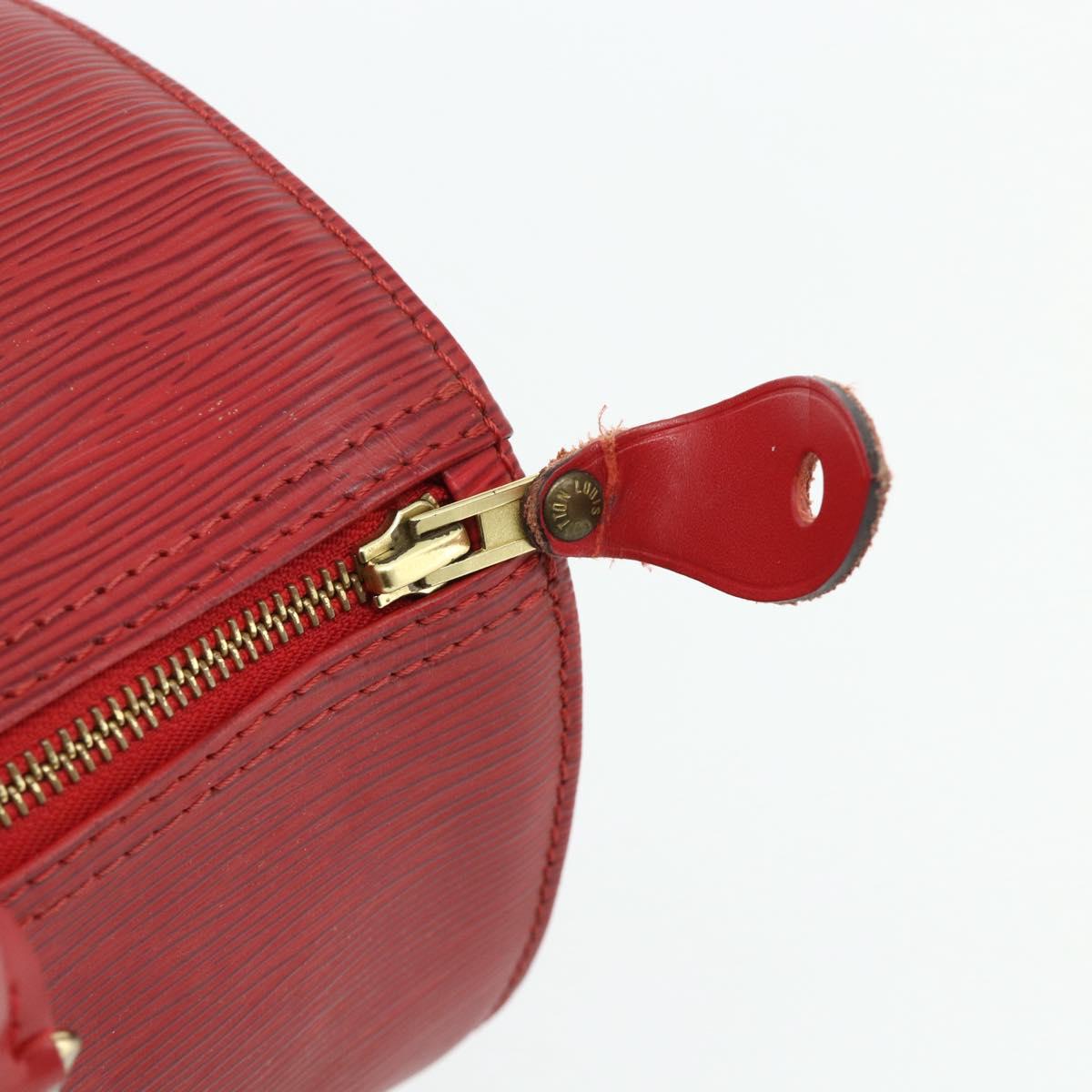 LOUIS VUITTON Epi Speedy 30 Hand Bag Castilian Red M43007 LV Auth 179738A