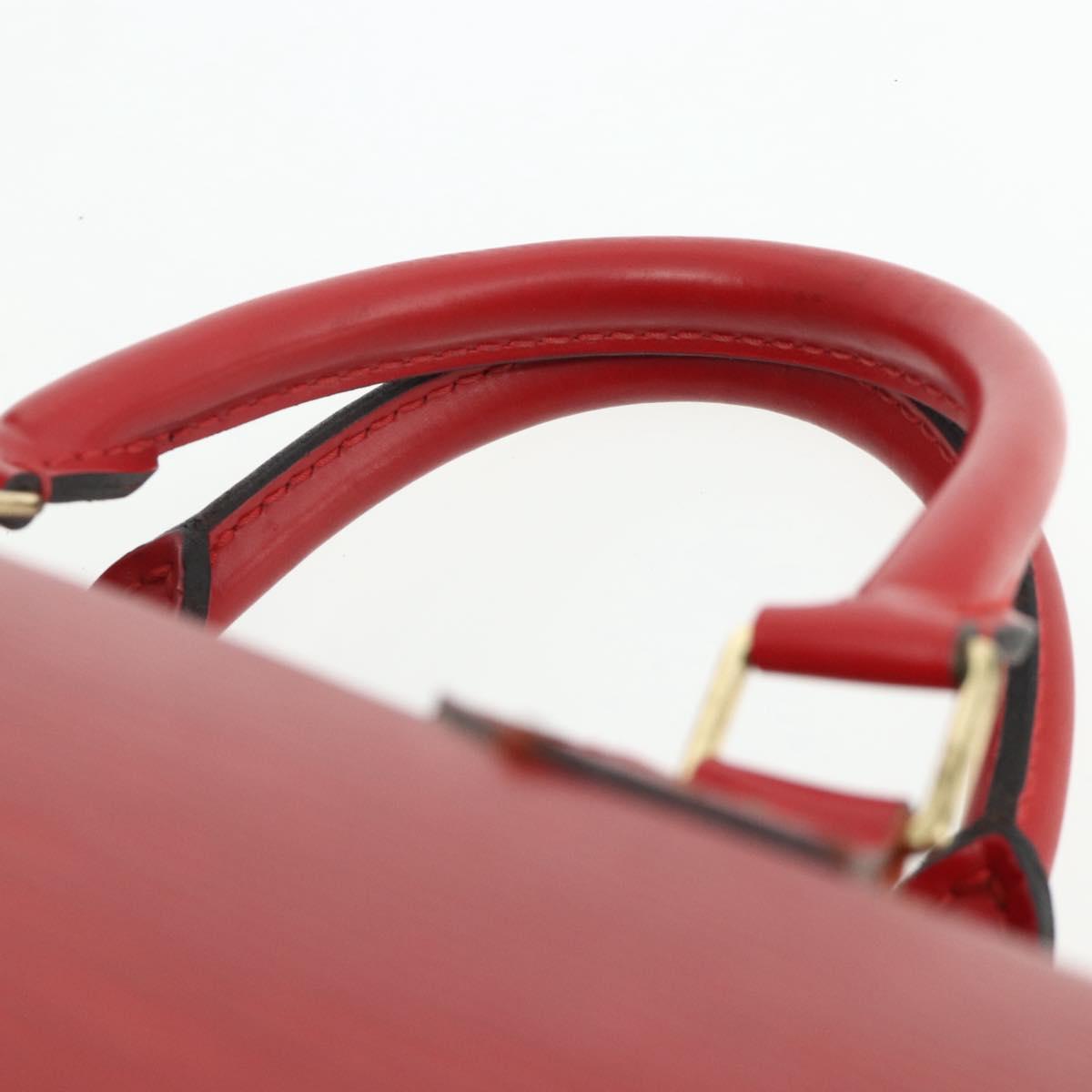 LOUIS VUITTON Epi Speedy 30 Hand Bag Castilian Red M43007 LV Auth 179738A