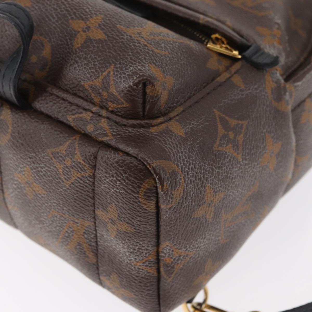 LOUIS VUITTON Monogram Palm Springs MINI Backpack M44873 LV Auth 179744A