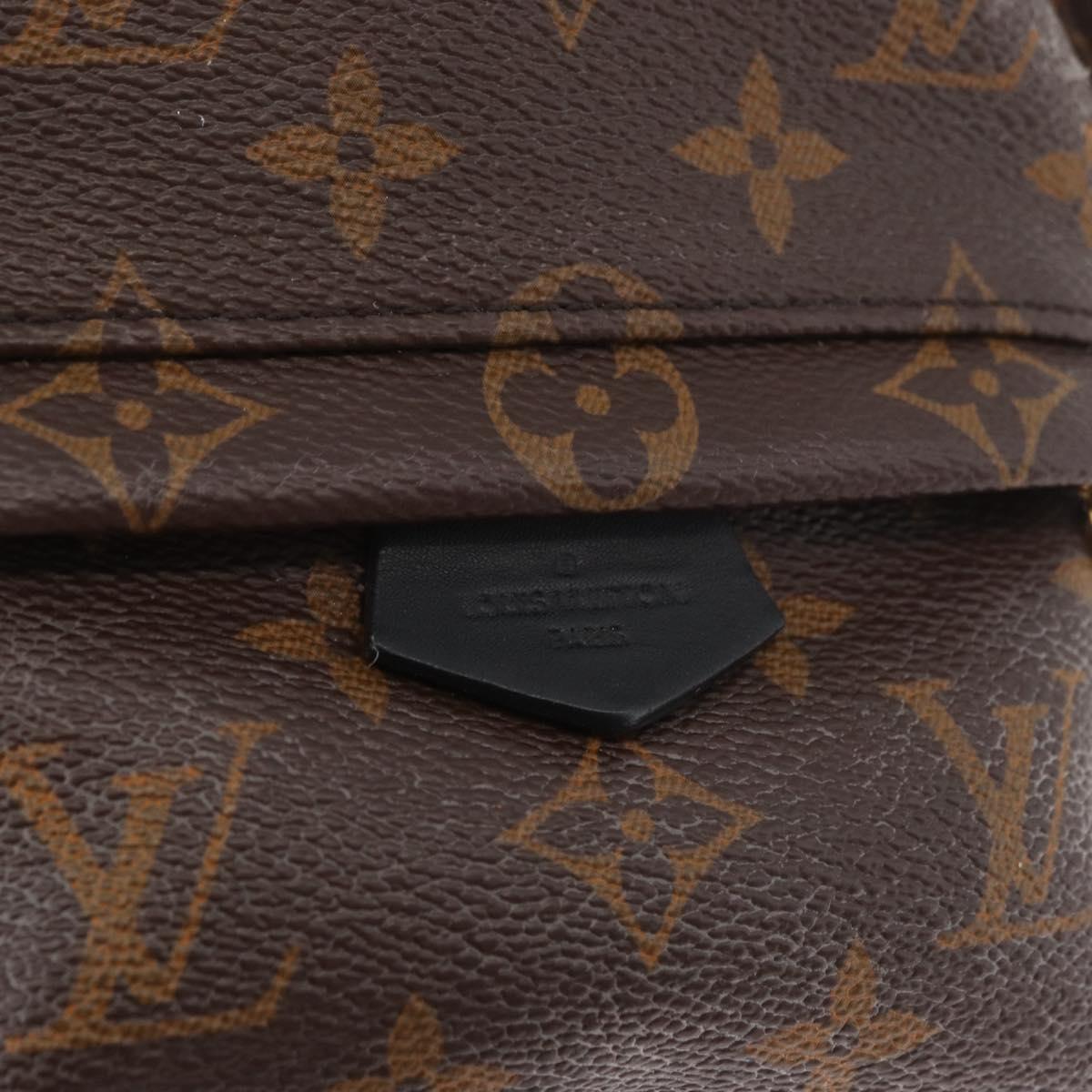 LOUIS VUITTON Monogram Palm Springs MINI Backpack M44873 LV Auth 179744A