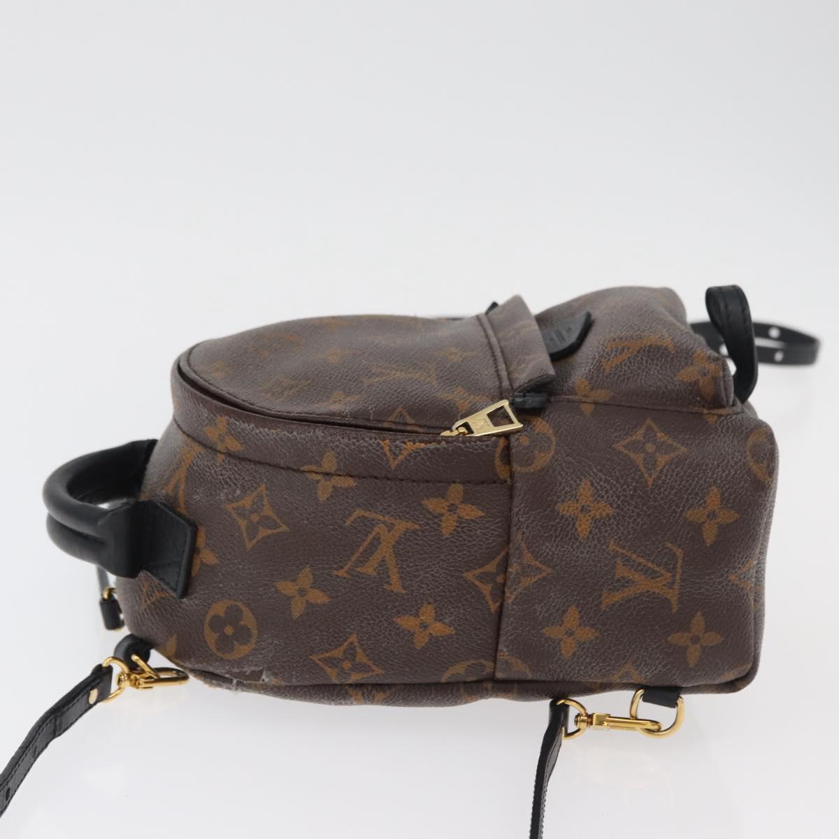LOUIS VUITTON Monogram Palm Springs MINI Backpack M44873 LV Auth 179744A
