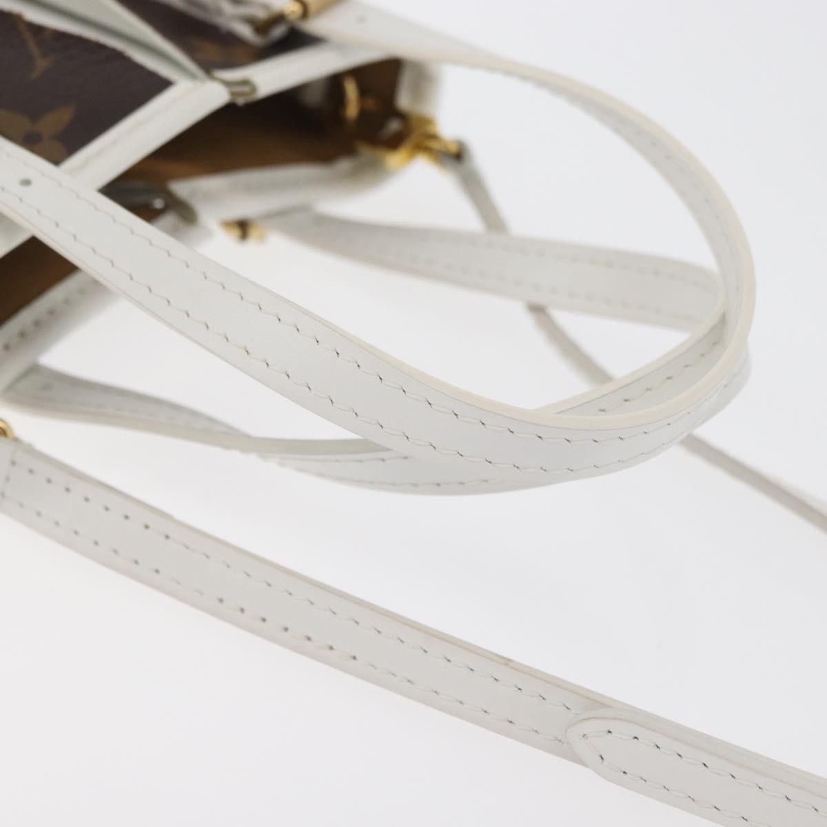 LOUIS VUITTON Monogram Nano Bucket Shoulder Bag M81489 LV Auth 179745