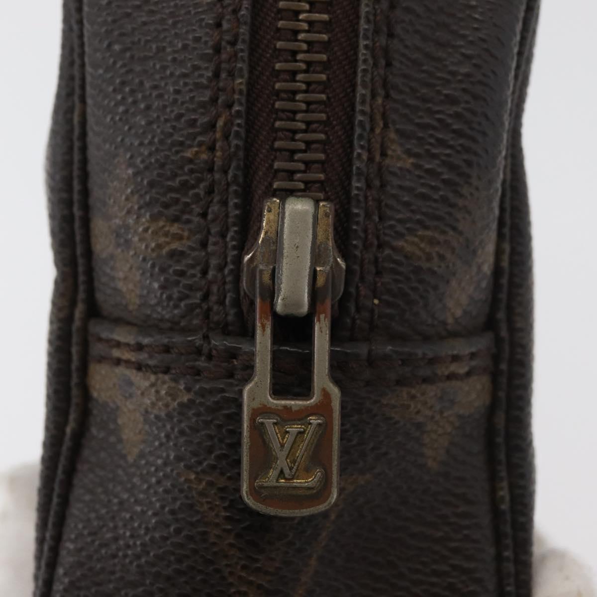LOUIS VUITTON Monogram Trousse Toilette 18 Pouch M47526 LV Auth 179746