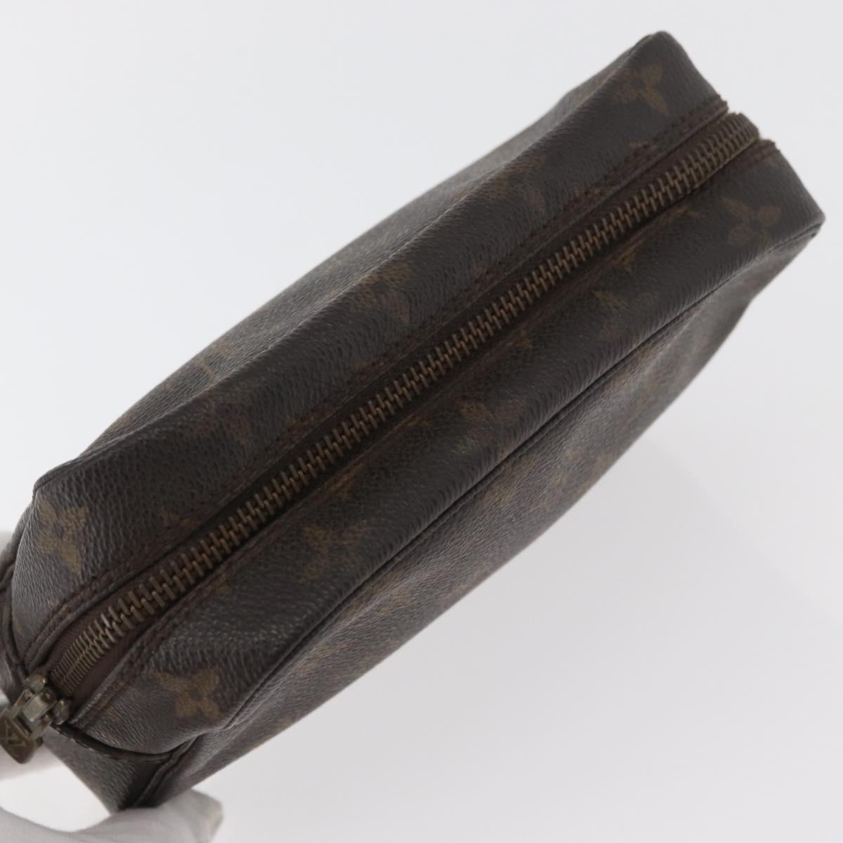 LOUIS VUITTON Monogram Trousse Toilette 18 Pouch M47526 LV Auth 179746