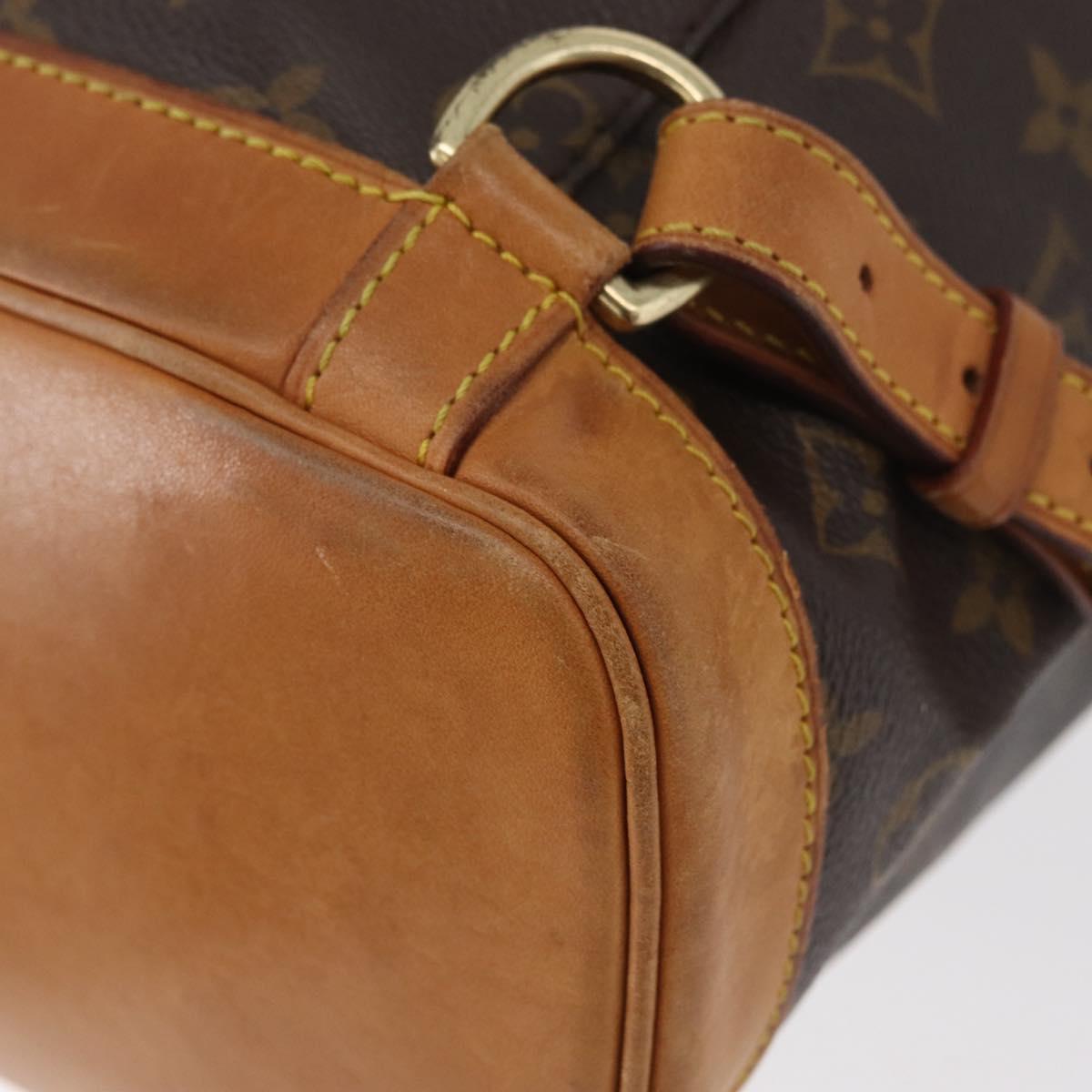 LOUIS VUITTON Monogram Montsouris MM Backpack M51136 LV Auth 179747