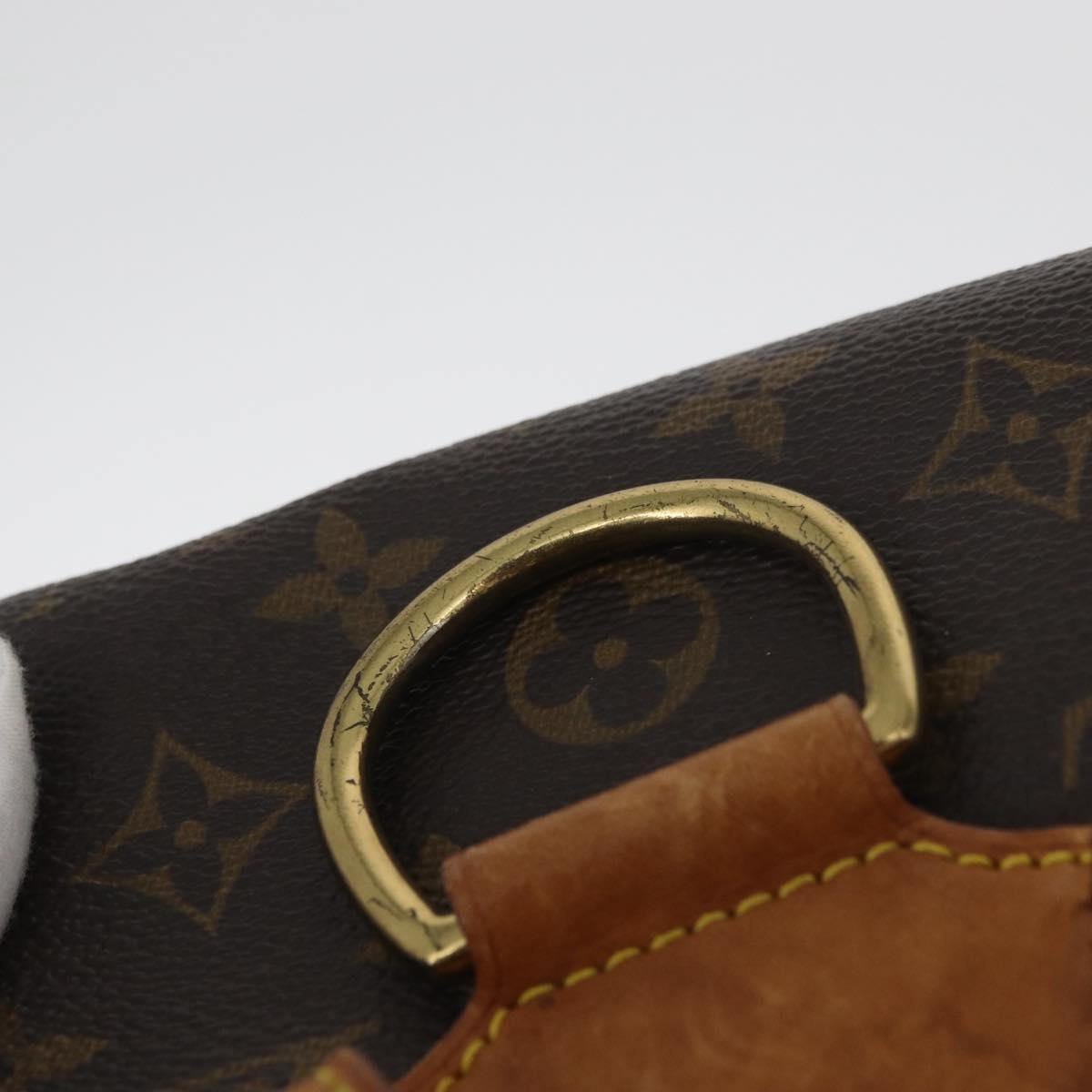 LOUIS VUITTON Monogram Montsouris MM Backpack M51136 LV Auth 179747