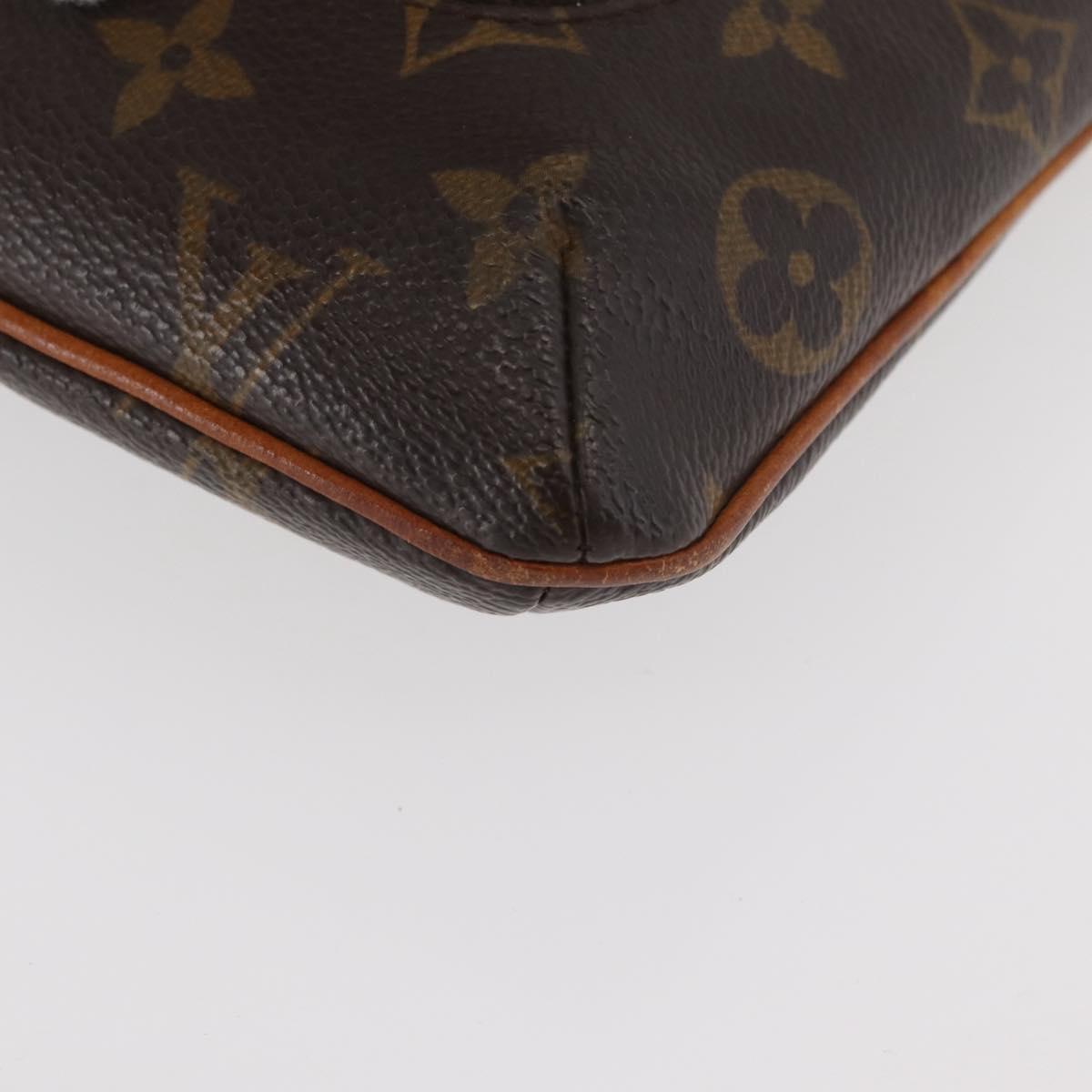LOUIS VUITTON Monogram Partition Pouch M51901 LV Auth 179748