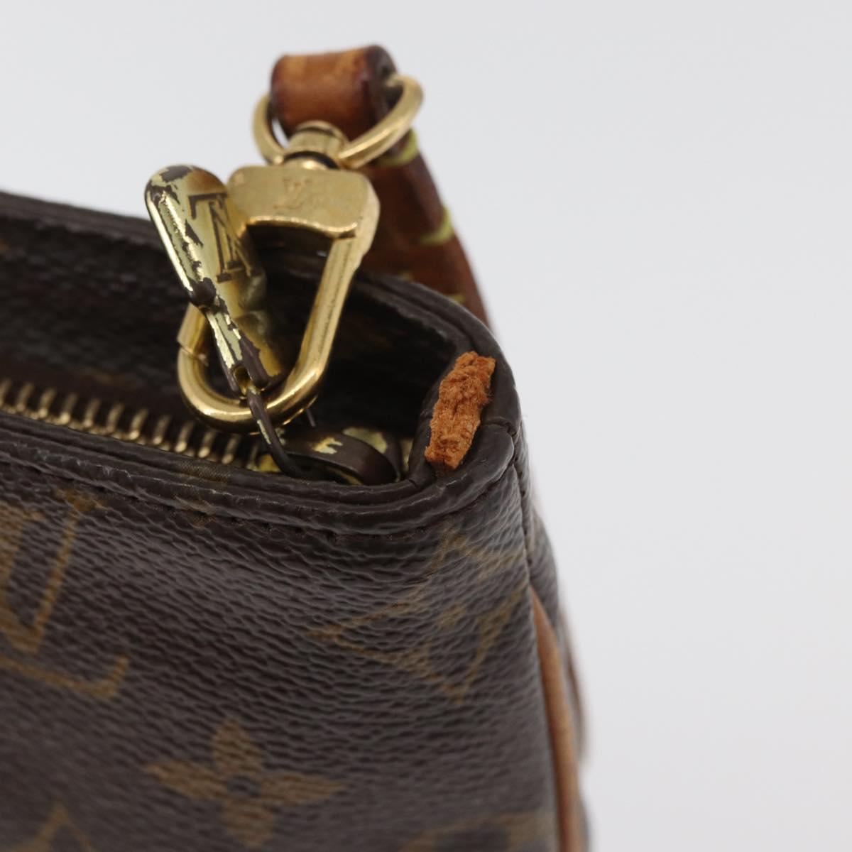 LOUIS VUITTON Monogram Partition Pouch M51901 LV Auth 179748