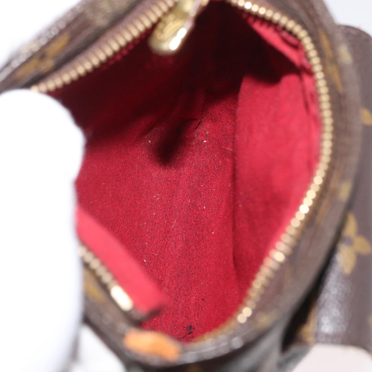 LOUIS VUITTON Monogram Partition Pouch M51901 LV Auth 179748