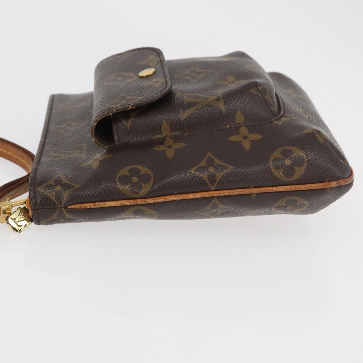LOUIS VUITTON Monogram Partition Pouch M51901 LV Auth 179748