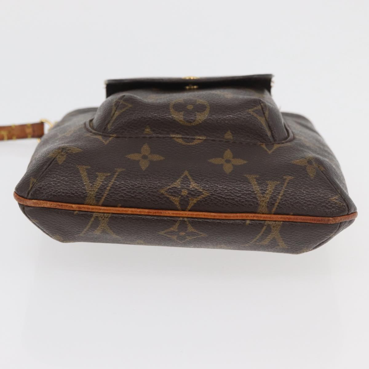 LOUIS VUITTON Monogram Partition Pouch M51901 LV Auth 179748