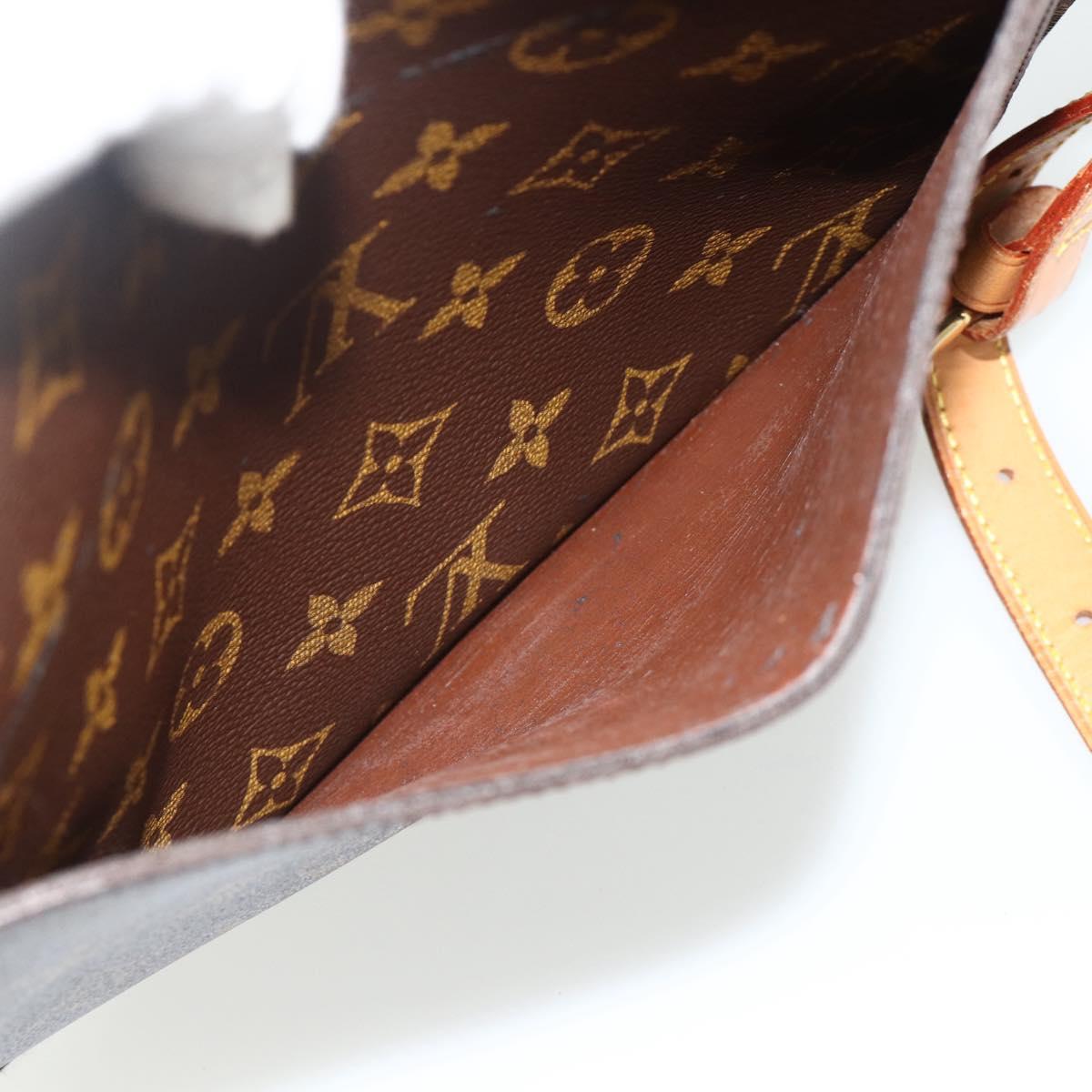 LOUIS VUITTON Monogram Saint Cloud GM Shoulder Bag M51242 LV Auth 179750A
