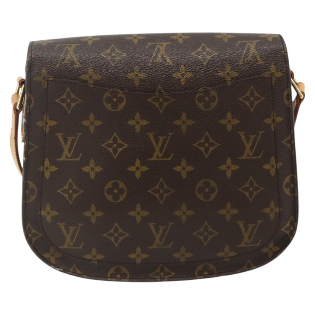 LOUIS VUITTON Monogram Saint Cloud GM Shoulder Bag M51242 LV Auth 179750A