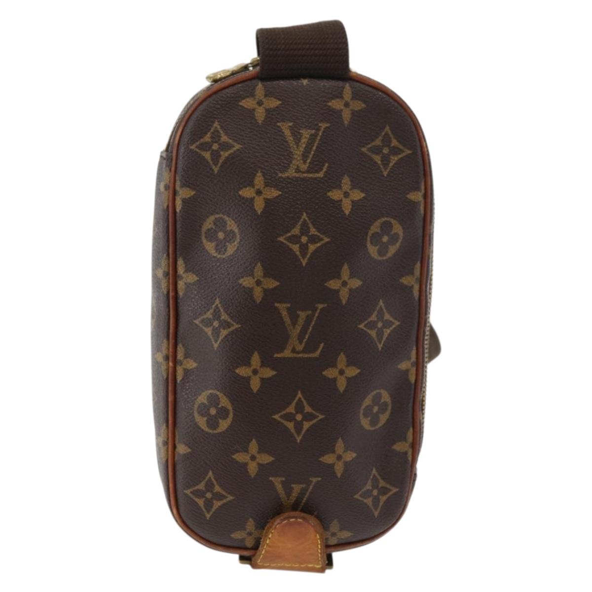 LOUIS VUITTON Monogram Pochette Gange Shoulder Bag M51870 LV Auth 179751