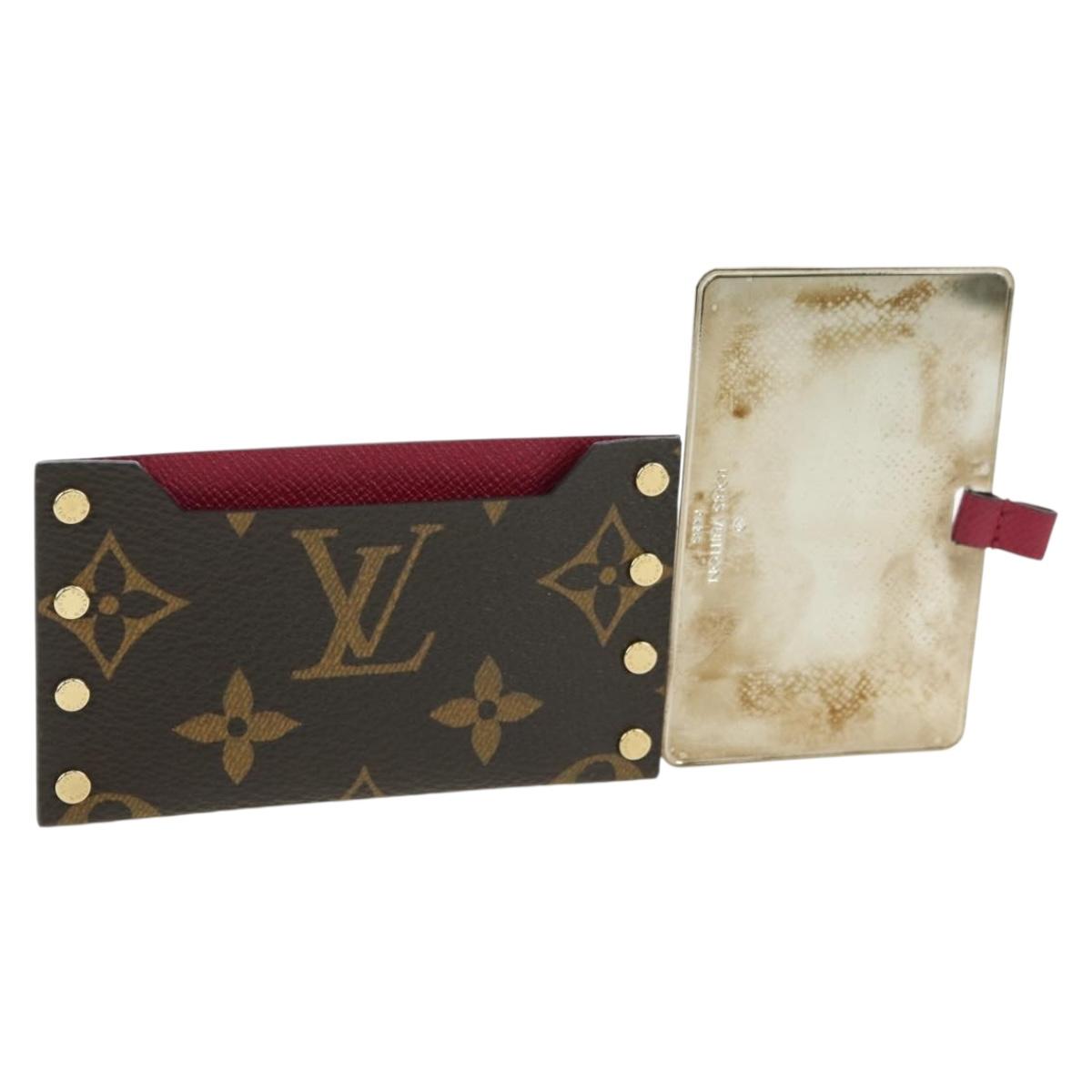 LOUIS VUITTON Monogram Etui Miroir Hand Mirror M61474 LV Auth 179771M