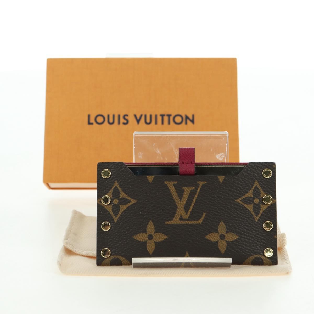 LOUIS VUITTON Monogram Etui Miroir Hand Mirror M61474 LV Auth 179771M